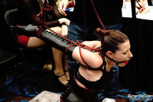 Load image into Gallery viewer, Black Gwendoline Lacing Armbinder / Monoglove