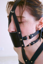 Load image into Gallery viewer, Classic Harness Muzzle - Black / Blue / Red / White